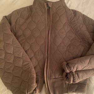 Quilted Zip Up